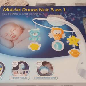 Mobile Douce Nuit 3 en 1 BKids 6-12 mois