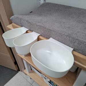 Bacs de rangement pour table à langer Ikea Taille unique