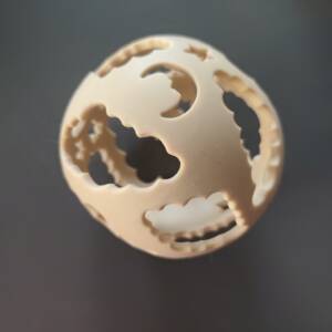 Balle silicone bébé Kongs sloyds