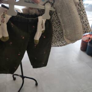 Ensemble 4 pc kaki 12m Okaïdi 6-12 mois