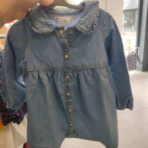 Robe jean 12m Mes petits cailloux 6-12 mois
