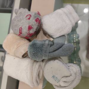 Lot 6 chaussettes hiver 6 mois Inconnue 6-12 mois
