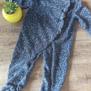 Pyjamas fleuri bleu Tape a l'oeil 6-12 mois