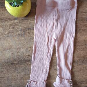 Legging rose 74/80 Wibra 6-12 mois