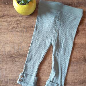 Legging vert d'eau 74/80 Wibra 6-12 mois