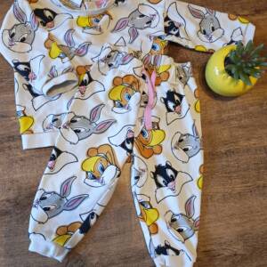 Ensemble jogging 74/80 Looney tunes 6-12 mois