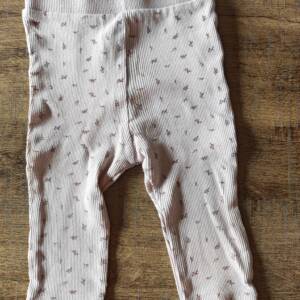 Legging rose fleurie kiabi 74cm Kiabi 6-12 mois