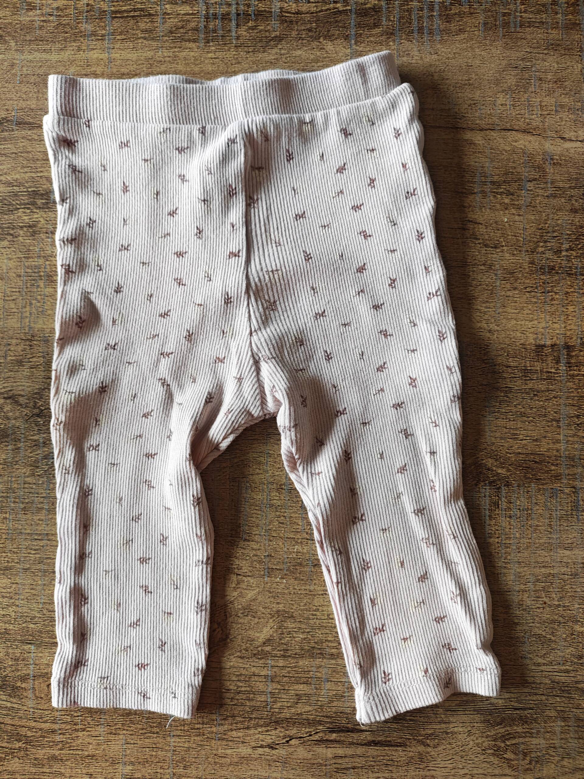 Legging rose fleurie kiabi 74cm Kiabi 6-12 mois