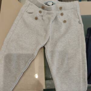 Pantalon gris 12m Obaïbi 6-12 mois