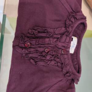 Tshirt ml prune 9 mois Kitchoun 6-12 mois