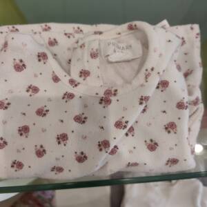 Tshirt ml fleur 12m Primark 6-12 mois