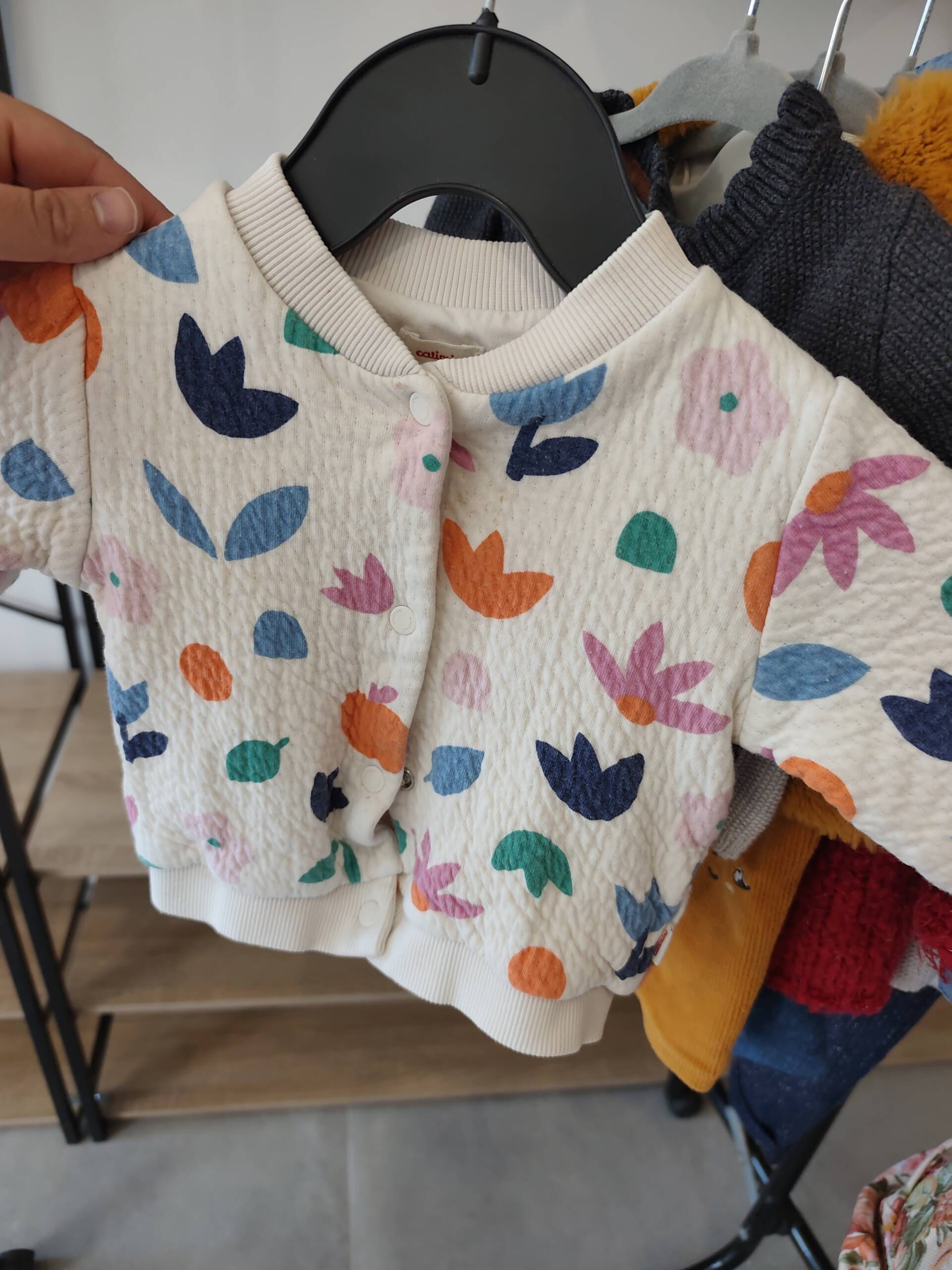 Veste fleur 12m Catimini 6-12 mois