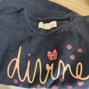 Tshirt ml divine 9m Catimini 6-12 mois