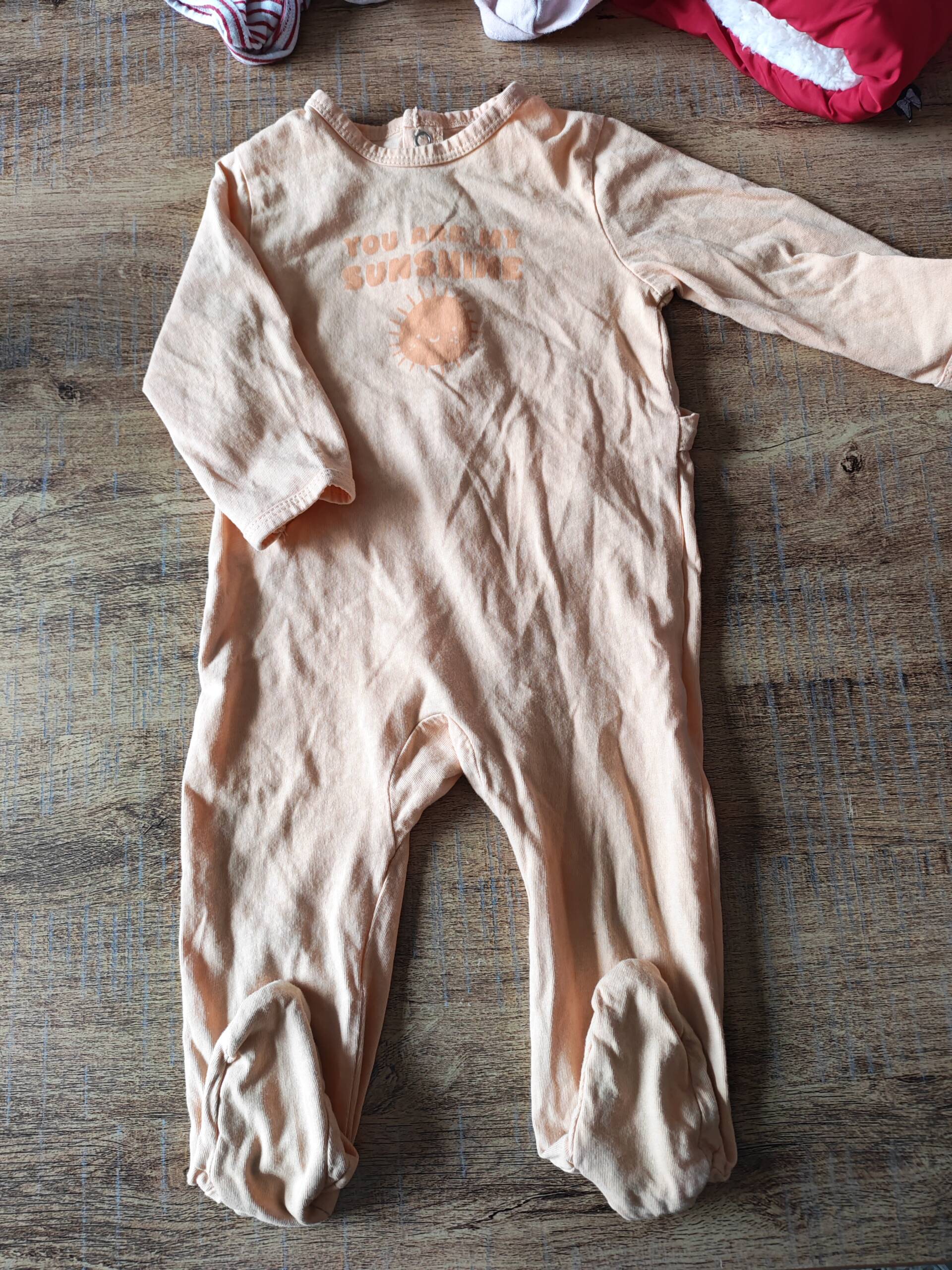 Pyjamas saumon 6m sunshine Kiabi 6-12 mois