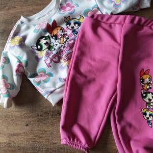 Ensemble jogging super nana 6/9m The powerpuff girl 6-12 mois