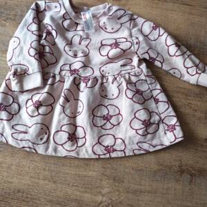 Robe miffy 68cm rose Miffy 6-12 mois