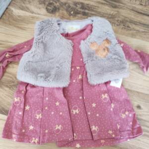 Robe ensemble Okaïdi 0-3 mois