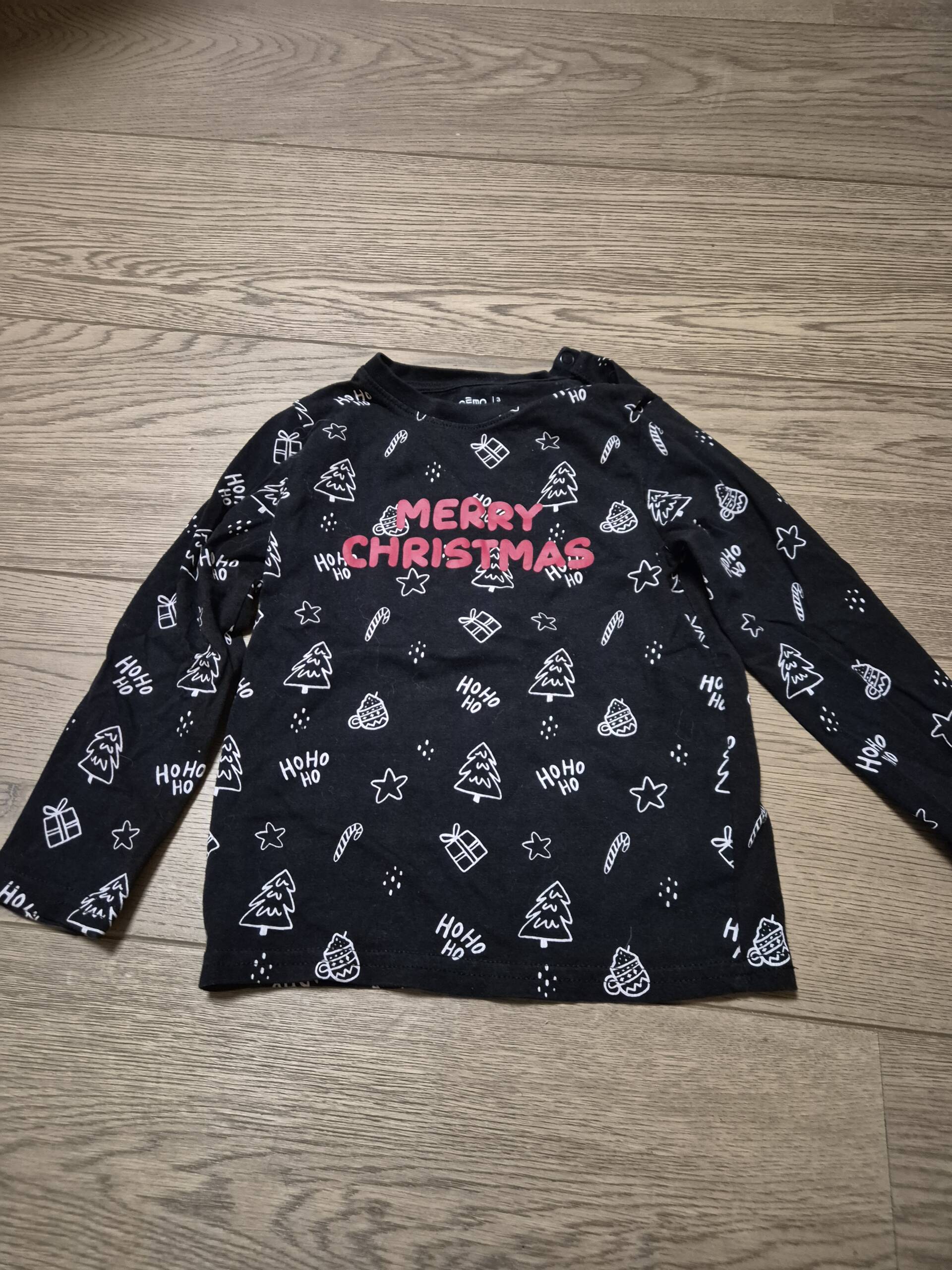 T shirt manches longues Noël 3 ans Gemo 3-4 ans
