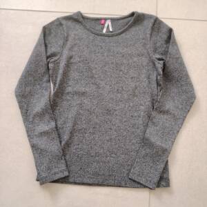 Tee shirt longues manches gris 7-8 ans