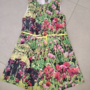 Robe à fleur JBC 7-8 ans