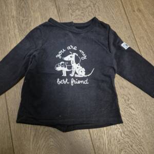 T shirt longues manches 9 moi Kiabi 6-12 mois