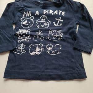 Tee-shirt pirates 9 mois