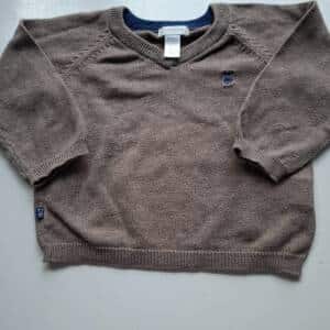 Pull brun moyen obaïbi