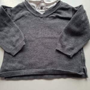 Pull chemise 12 mois