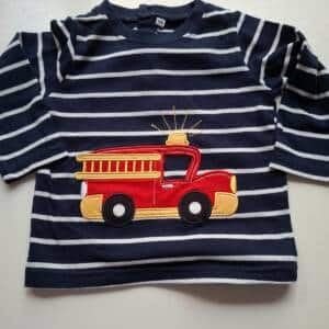 Tee-shirt pompiers 12 mois