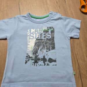 T shirt bleu clair 18-24 mois