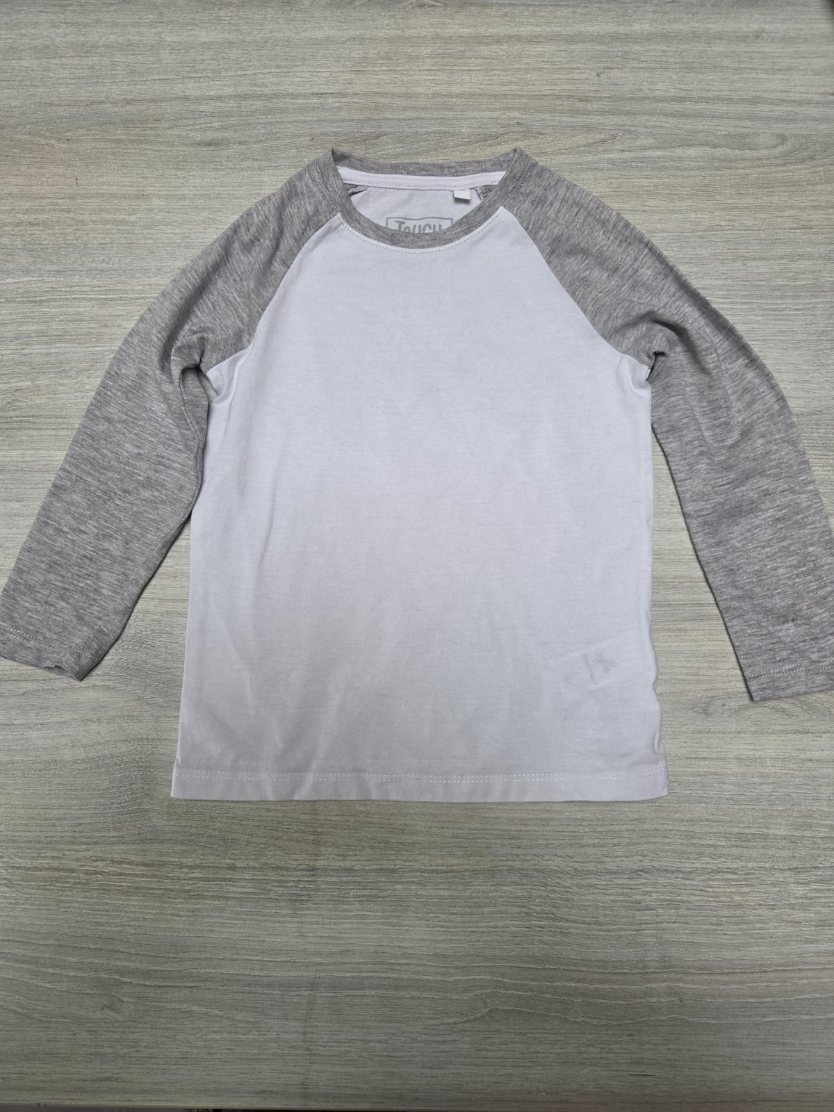 Tshirt a longue manche gris et blanc 3 ans C&A 3-4 ans