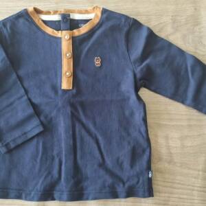 T-shirt longues manches Obaïbi 6-12 mois