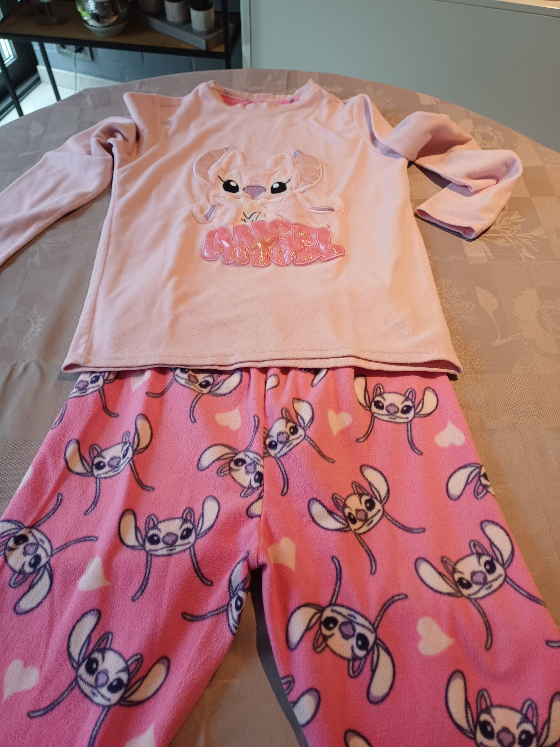 Pyjama Pilou Angel Disney 13-14 ans