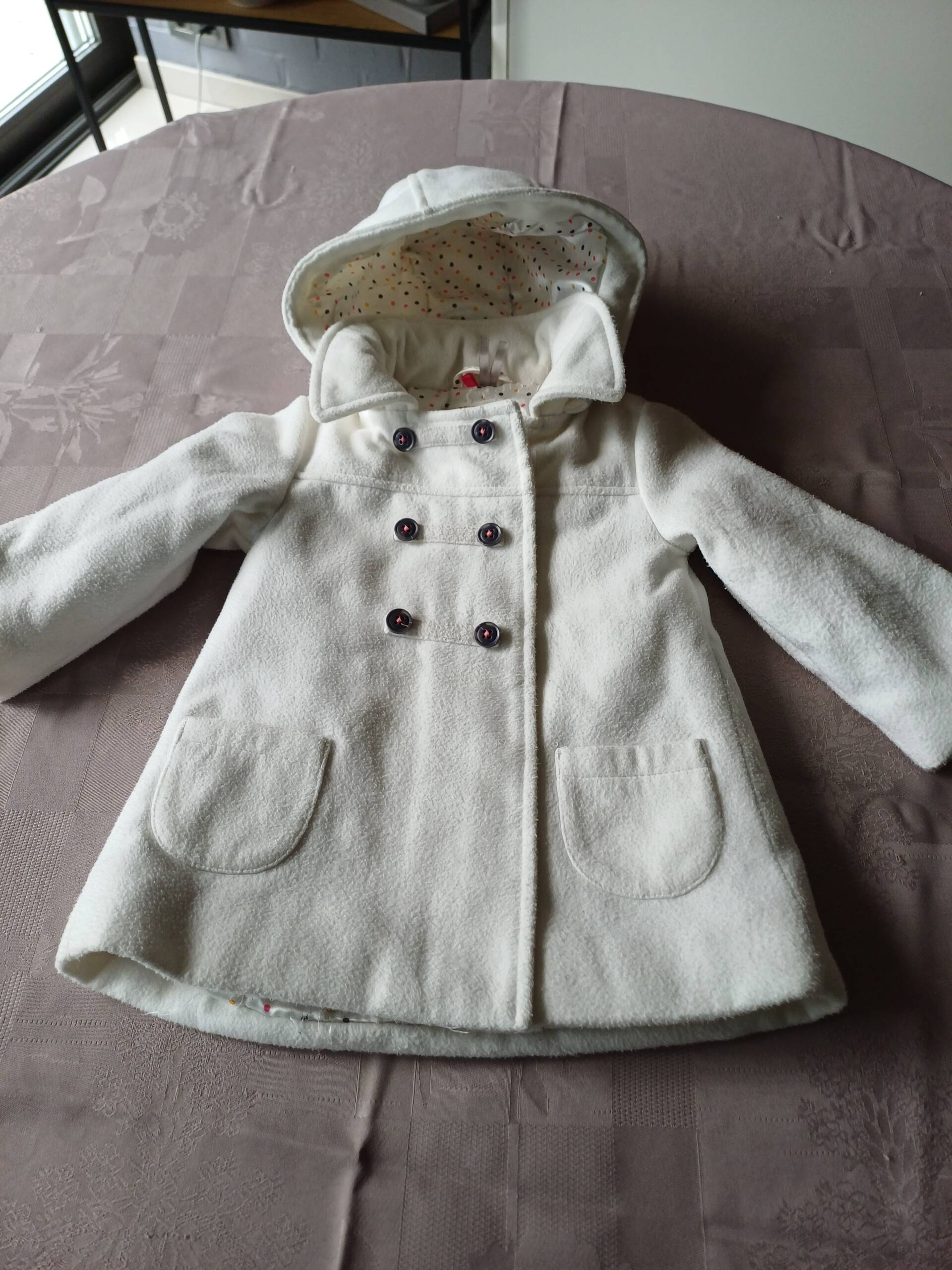 Manteau avec capuche Orchestra 6-12 mois