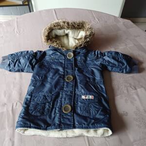 Manteau bleu IKKS 6-12 mois