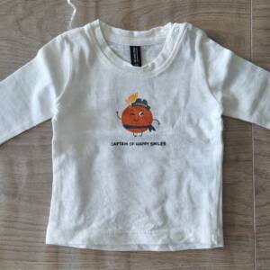 T-shirt longues manches Newborn 0-3 mois