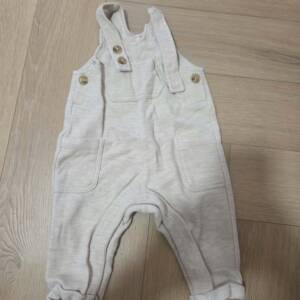 Salopette beige 6-12 mois