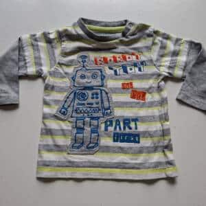 Tee-shirt robot 6 mois