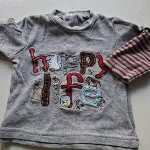 Tee-shirt happy 6 mois