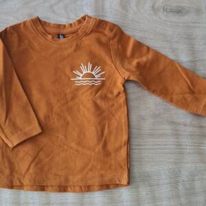 T-shirt longues manches Newborn 0-3 mois