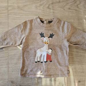T-shirt longues manches Obaïbi 0-3 mois