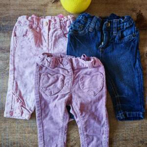 Lots 3 jeans 3m divers