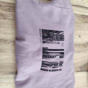 Sweat  capuche mauve Kiabi 11-12 ans