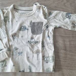 T-shirt longues manches Tape à l’œil 6-12 mois