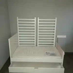Lit 140*70 modulable + tiroir + matelas