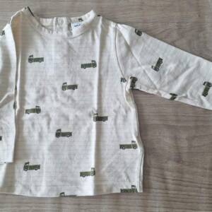 T-shirt longues manches Tape à l’œil 6-12 mois