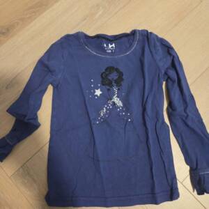 T-shirt bleu 5-6 ans