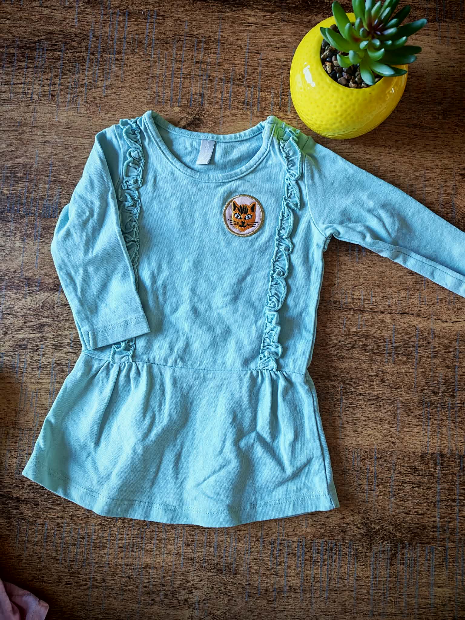 Tunique turquoise newborn Orchestra 0-3 mois