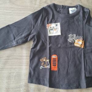 T-shirt longues manches Tape à l’œil 6-12 mois