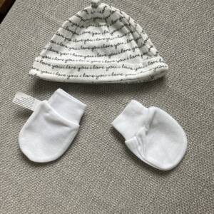 Ensemble bonnet moufles Kiabi 0-3 mois